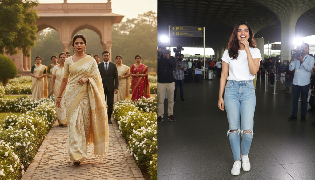 Queens of the Screen: Samantha’s Power Moves and Rashmika’s Blushing Wedding Tease