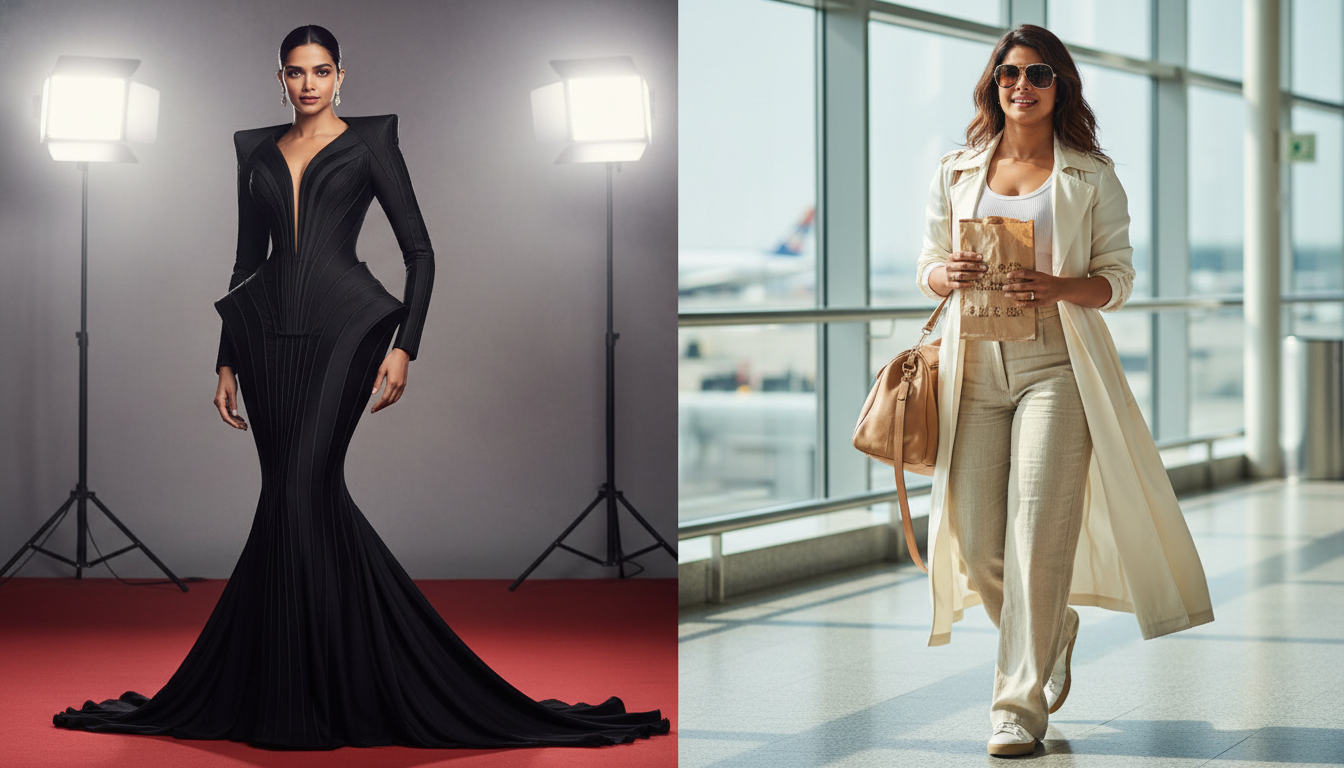 Stunners of the Season: Deepika's Dubai Couture, Priyanka's Hyderabad Farewell, and Sonam's Radiant Celebration